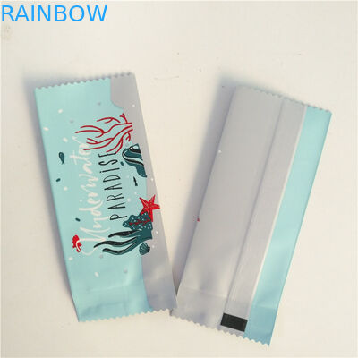 Custom Printed Small Plastic Bags Flavor Candy Packaging Bag Sugar Stick Sachet For Coffee