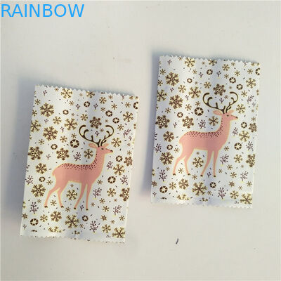 MOPP CMYK 150micron Snack Bar Packaging Bag With Jagged Edge