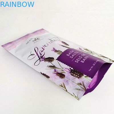 Free Sample Digital Printing Bath Salt Packaging Bags Resealable Stand Up Pouch 200G Coffee Body Scrub Bag