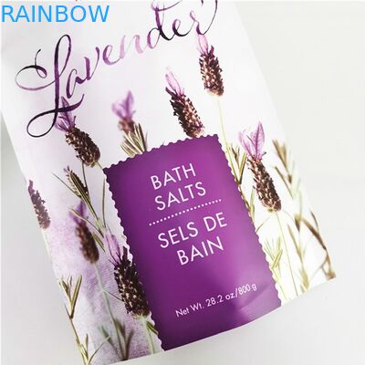 Free Sample Digital Printing Bath Salt Packaging Bags Resealable Stand Up Pouch 200G Coffee Body Scrub Bag