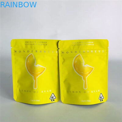 Custom Accepted Stock Gummy Packaging Bags Soft Touch  Stand up Bags