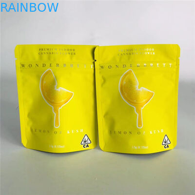 Custom Accepted Stock Gummy Packaging Bags Soft Touch  Stand up Bags
