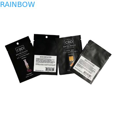 Heat Sealable CMYK 200mic Smell Proof  Bags FDA