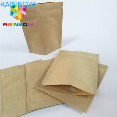 VMPET Mylar Foil Paper Bags CYMK Gravnre Printing With Zipper