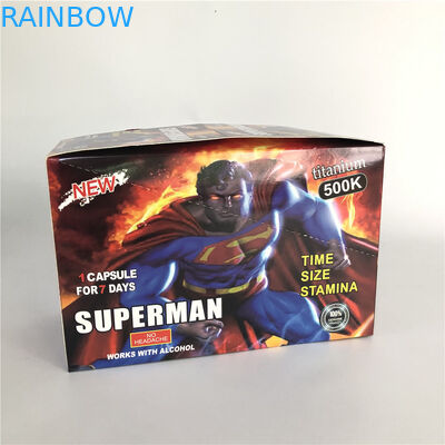 Embossing Plastic 3d Lenticular Blister Card 10mm