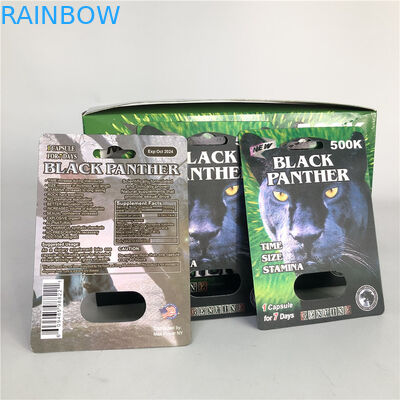 12mm Cap Male Enhancement 3d Lenticular Card 500K Pill