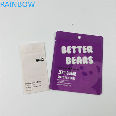 Gravnre Printing MOPP VMPET Three Side Seal Bag 