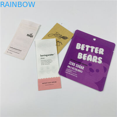 Gravnre Printing MOPP VMPET Three Side Seal Bag 