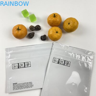 California 3.5g 7g Mylar Foil Stand up Pouches Custom Smell Proof Child Proof Zipper Bags Cbd gummies candies Packaging
