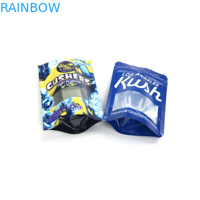 CBD 3.5g Soft Touch Cookie Bag Smell Proof Mylar Childproof Foil Pouch Packaging