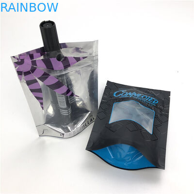 1/8oz 3.5g Flower Seeds CBD Soft Touch Cookie Mylar Childproof Foil Pouch Packaging