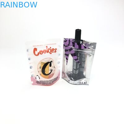 Custom Logo For Wheat Flour Seed With Zipper Bolsa Sac Plastique Stand Up Pouch Bags Cosmetic Window