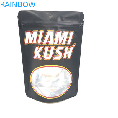 Custom 1/8oz 3.5g CBD Cr Exit  Mylar Childproof Foil Pouch Packaging For Gummies