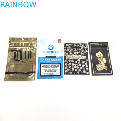 VMPET 4c Printing 120 microns Plastic Pouches Packaging With Logo