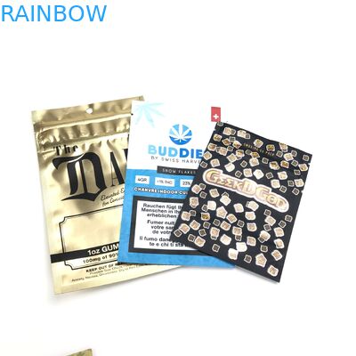 VMPET 4c Printing 120 microns Plastic Pouches Packaging With Logo