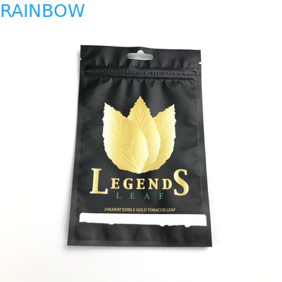 Matte Film MOPP VMPET Resealable Zip Lock Bag For Cigarette Tobacco