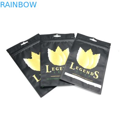 Matte Film MOPP VMPET Resealable Zip Lock Bag For Cigarette Tobacco