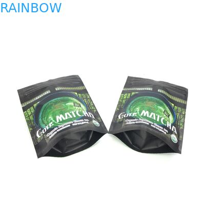 MOPP Resealable Stand Up Pouch 120 Microns For Green Tea