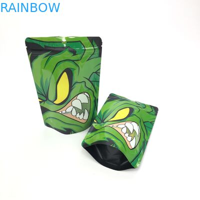 120microns MOPP VMPET Food Zip Lock Bags For Green Tea