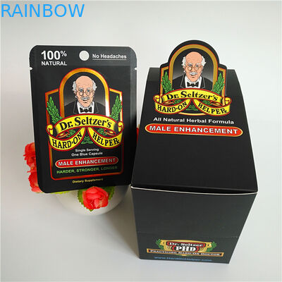 3.5 Grams Dried Flower Weed Packaging Mylar Foil Bags MOPP