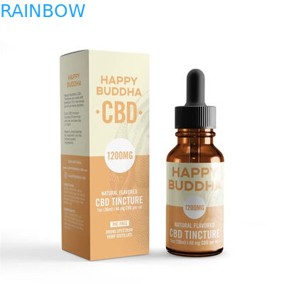 CMYK 200mic 30ml Cardboard Dropper Bottle Paper Box