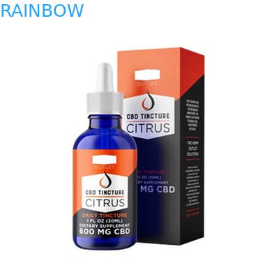 Black Paper CMYK 10ml Dropper Bottle Tube Box 200mic