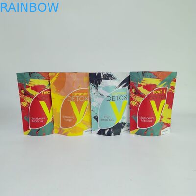 Matte CMYK VMPET Aluminum Foil Tea Bags 50micron For Green Tea