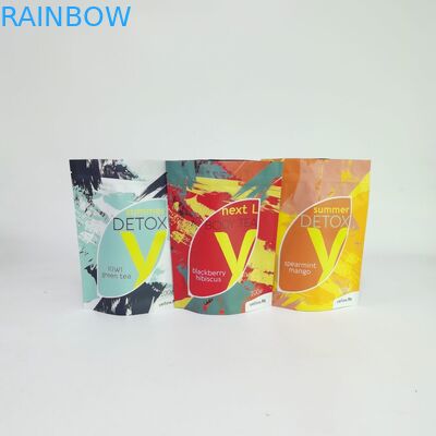 Matte CMYK VMPET Aluminum Foil Tea Bags 50micron For Green Tea