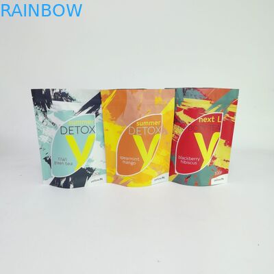 Matte CMYK VMPET Aluminum Foil Tea Bags 50micron For Green Tea
