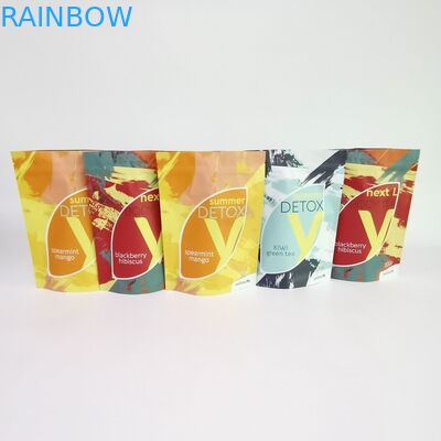 Matte CMYK VMPET Aluminum Foil Tea Bags 50micron For Green Tea