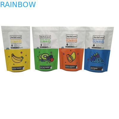 Food Grade Gummies Fleixble PET CDB Mylar Bag MOPP