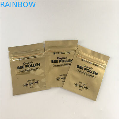 Resealable Edibles CBD Gummies  Pouch Heat Seal