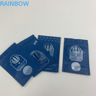 Zipper VMPE 1500microns Heat Seal Cigarette Bag 18x26cm