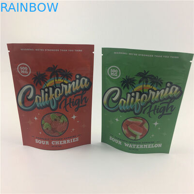 Cookies 3.5g VMPET 100micron Weed Stand Up Pouch For CBD