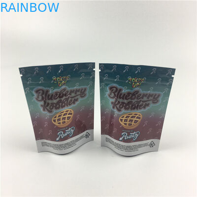 Mylar 7g 3.5g 14g 100micron Plastic Weed Packaging Bags