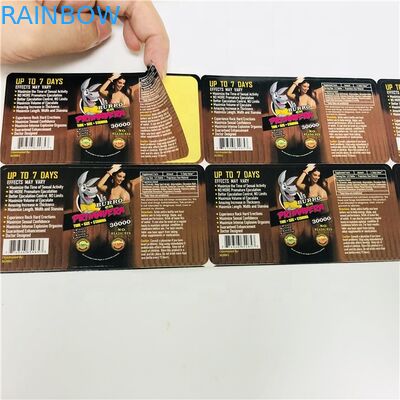 400g Whiteboard Rhino Capsule Blister Card Packaging