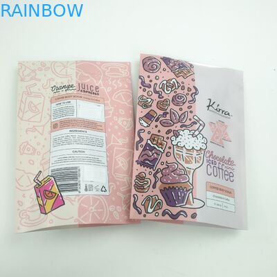 Bolsa Matt Film MOPP VMPET Resealable Stand Up Pouch For Beans Doypack