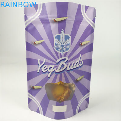 3.5 Gram MOPP Cannabis Flower Packaging Bags Child Resistant