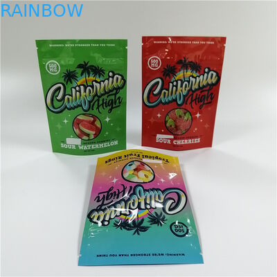Gravure Printing Mylar Packaging Bag VMPET For Gummies Bear