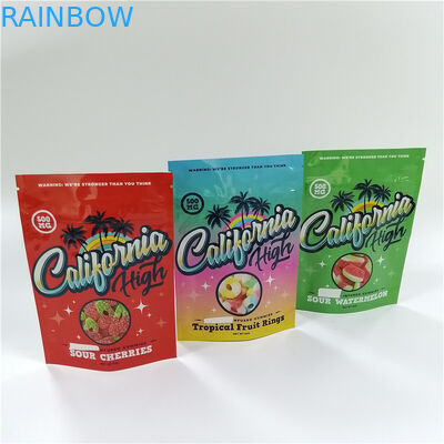 Gravure Printing Mylar Packaging Bag VMPET For Gummies Bear
