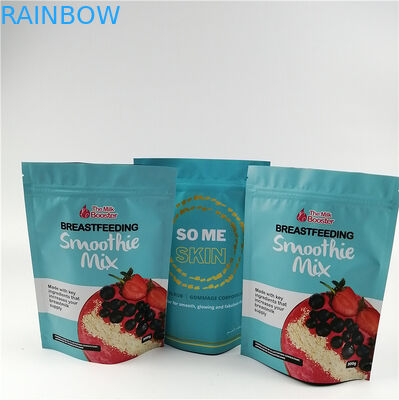 Gravure Printing 100mircon Smell Proof Pouch 250g Whey Protein