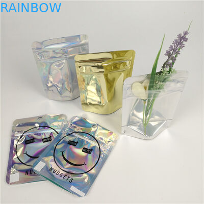 FDA MOPP VMPET Smell Proof Smoking Bags For Tobacco Weed