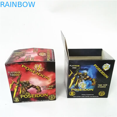 500k Sexual Pill 3d Plastic Cards With 24ct 30ct Display