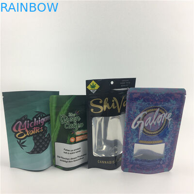 Edible Mylar  7g Custom Printed Foil Bags Laminated Moisture Proof