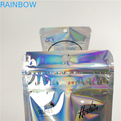 Child Resistant Frozen Cookies foil resealable pouches Edible Mylar 