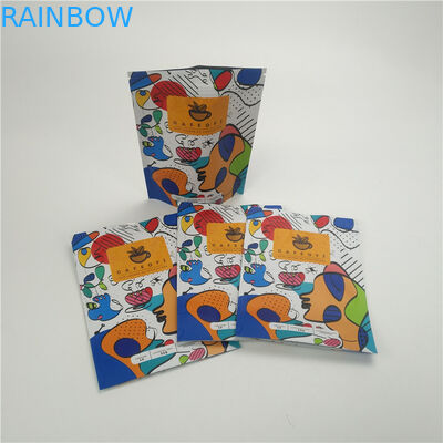 Food Grade Coffee Packaging Mylar Bag Stand Up Pouch Food Bags With Logo