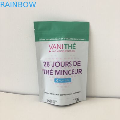 Aluminum Foil Stand Up Zipper Snack Bag Packaging Digital Printed