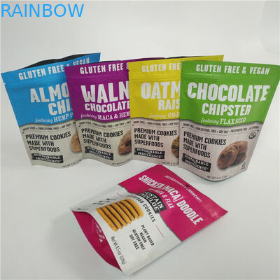 Plastic Stand Up  Packaging Bags Printed 1 Gallon Food Grade