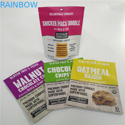 Plastic Stand Up  Packaging Bags Printed 1 Gallon Food Grade