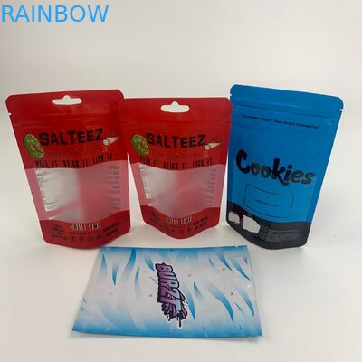 CBD Oil Clear Window Mylar Foil Plastic Packaging Bag Child Proof